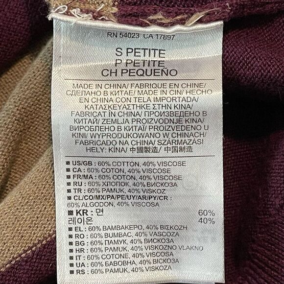 BANANA REPUBLIC Striped Sweater - Picture 4 of 4